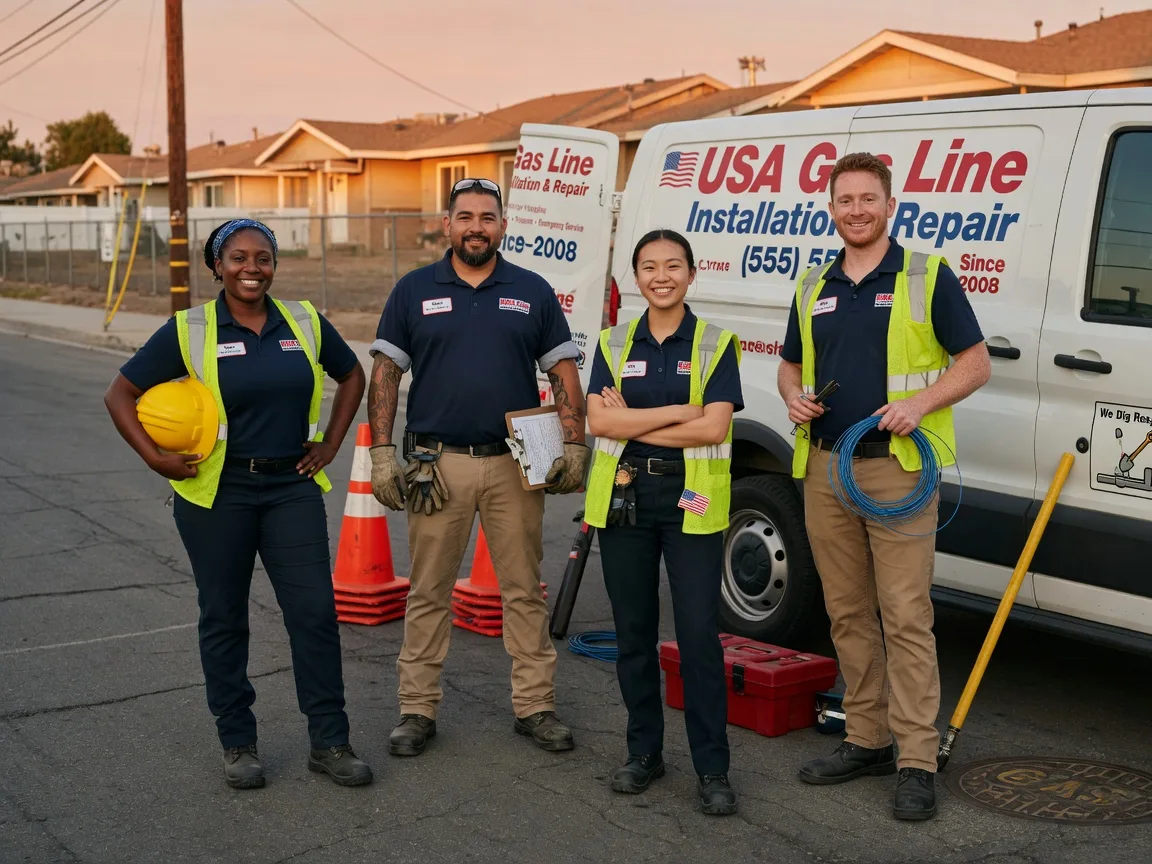 Gas Line Installation company in Vernon, MI